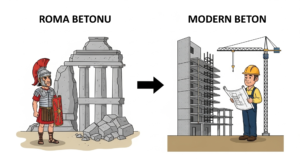 Roma Betonu vs. Modern Beton